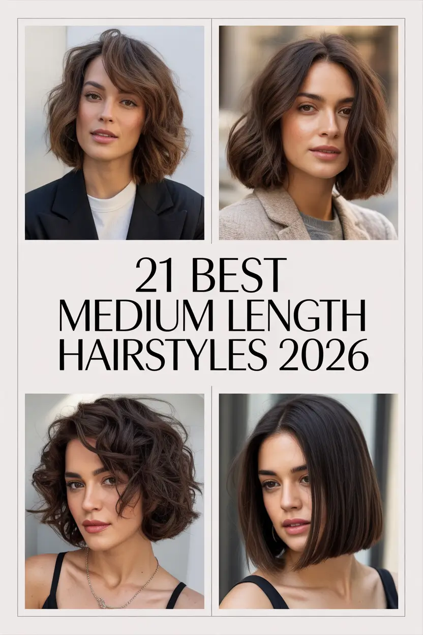 Best Medium Length Hairstyles 2026 for Wedding and Everyday Elegance