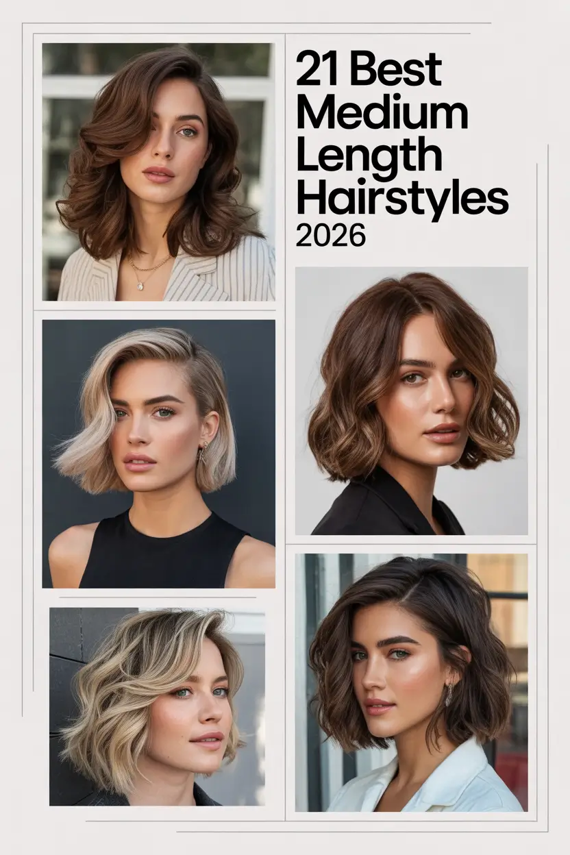 Best Medium Length Hairstyles 2026 for Wedding and Everyday Elegance