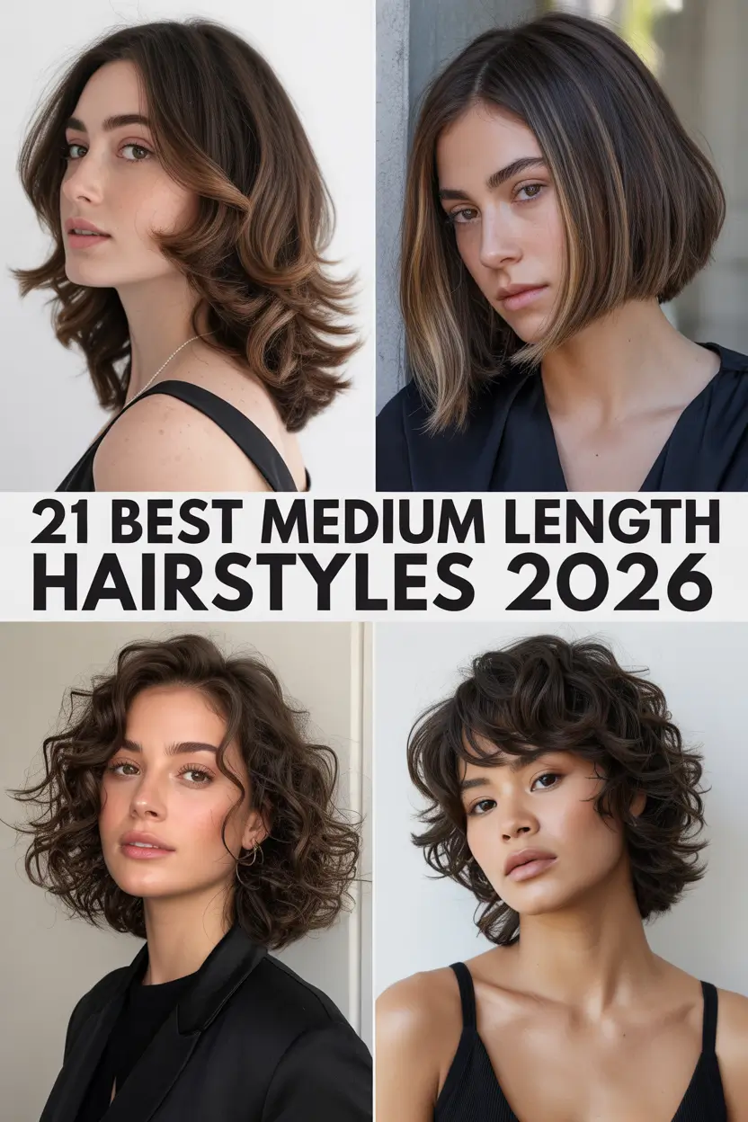 Best Medium Length Hairstyles 2026 for Wedding and Everyday Elegance