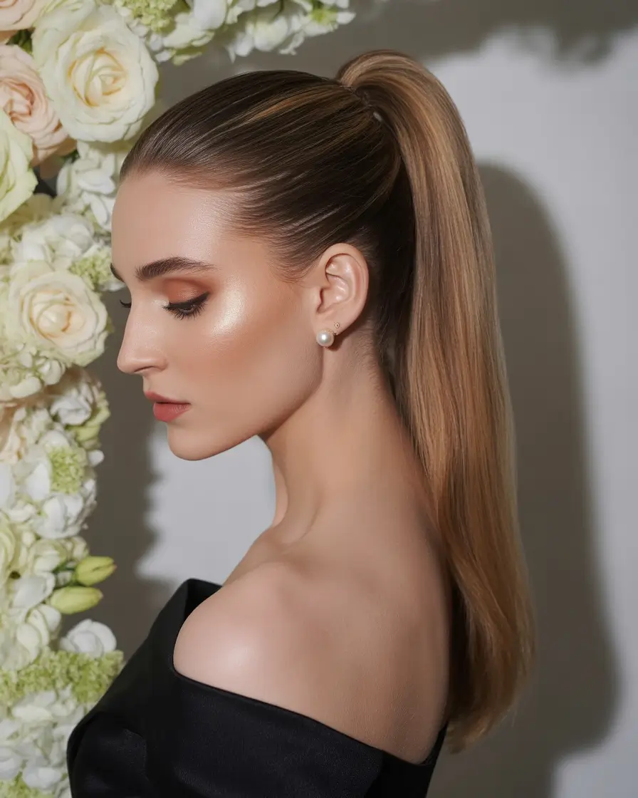 ponytail hairstyles Timeless Sleek High Ponytail
