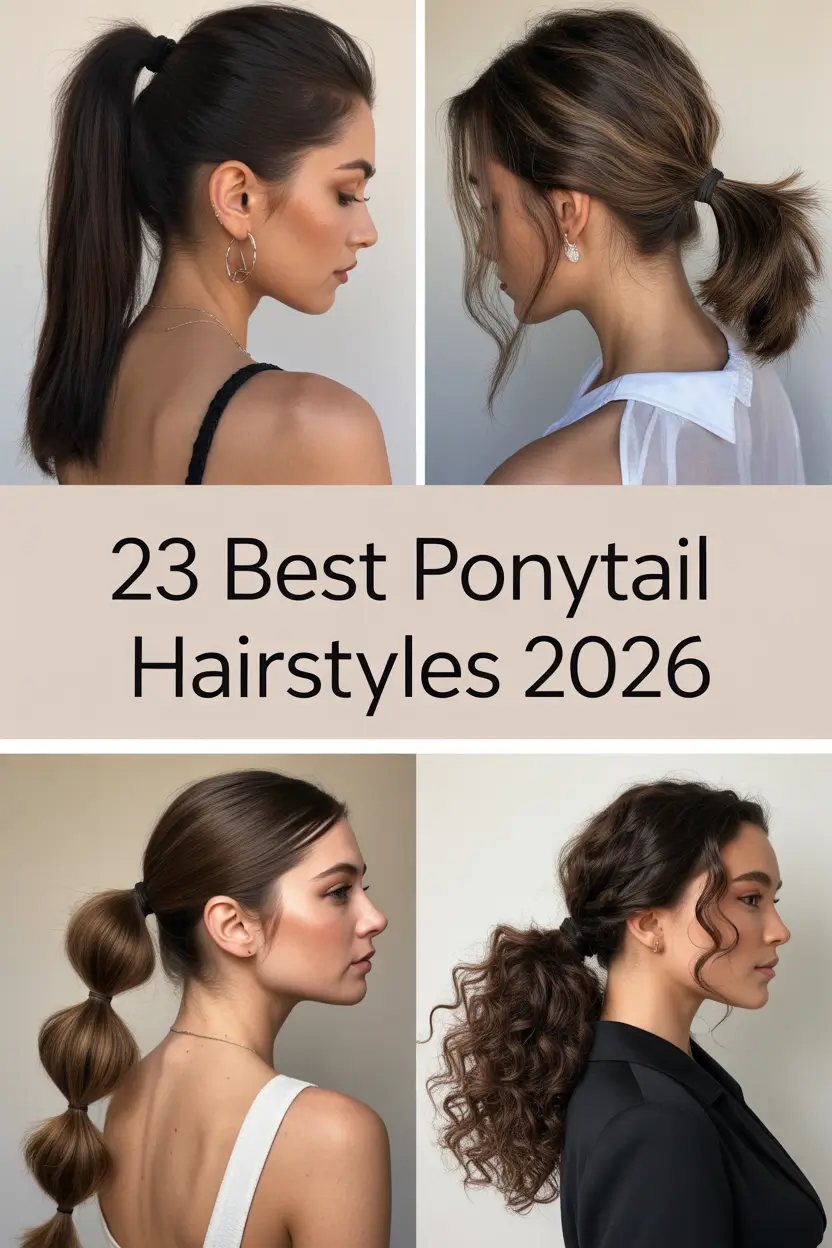 Best Ponytail Hairstyles 2026 That Look Effortlessly Chic and Easy to Recreate