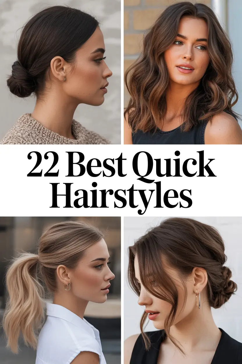 Best Quick Hairstyles 2026 – Fresh Ideas for Every Hair Length and Style
