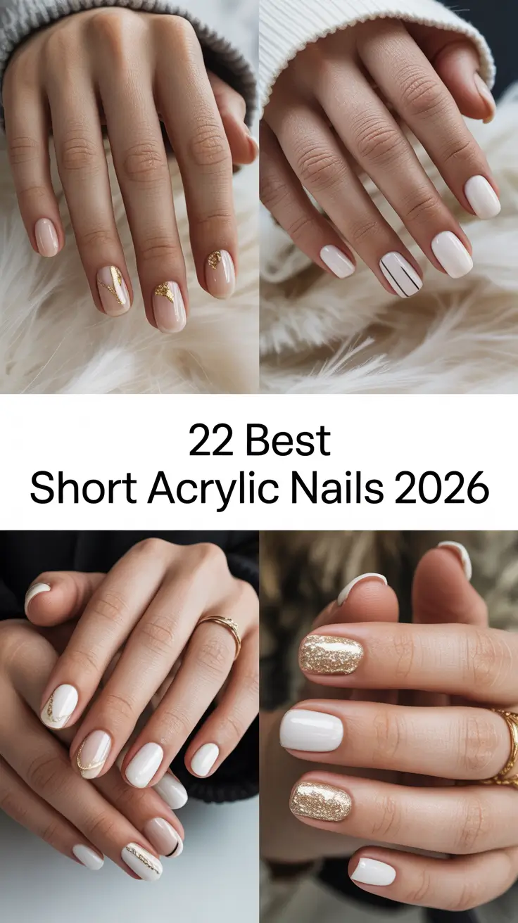 Best Short Acrylic Nails 2026 That Look Expensive and Feel Easy to Wear