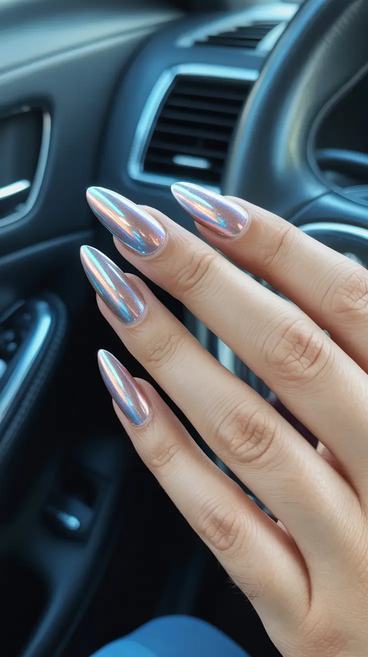 Topic (main keyword)+Icy Pink Chrome Glow