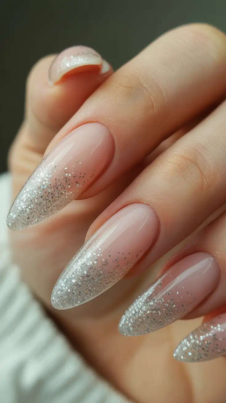 Topic (main keyword)+Soft Silver Snowfall Gradient