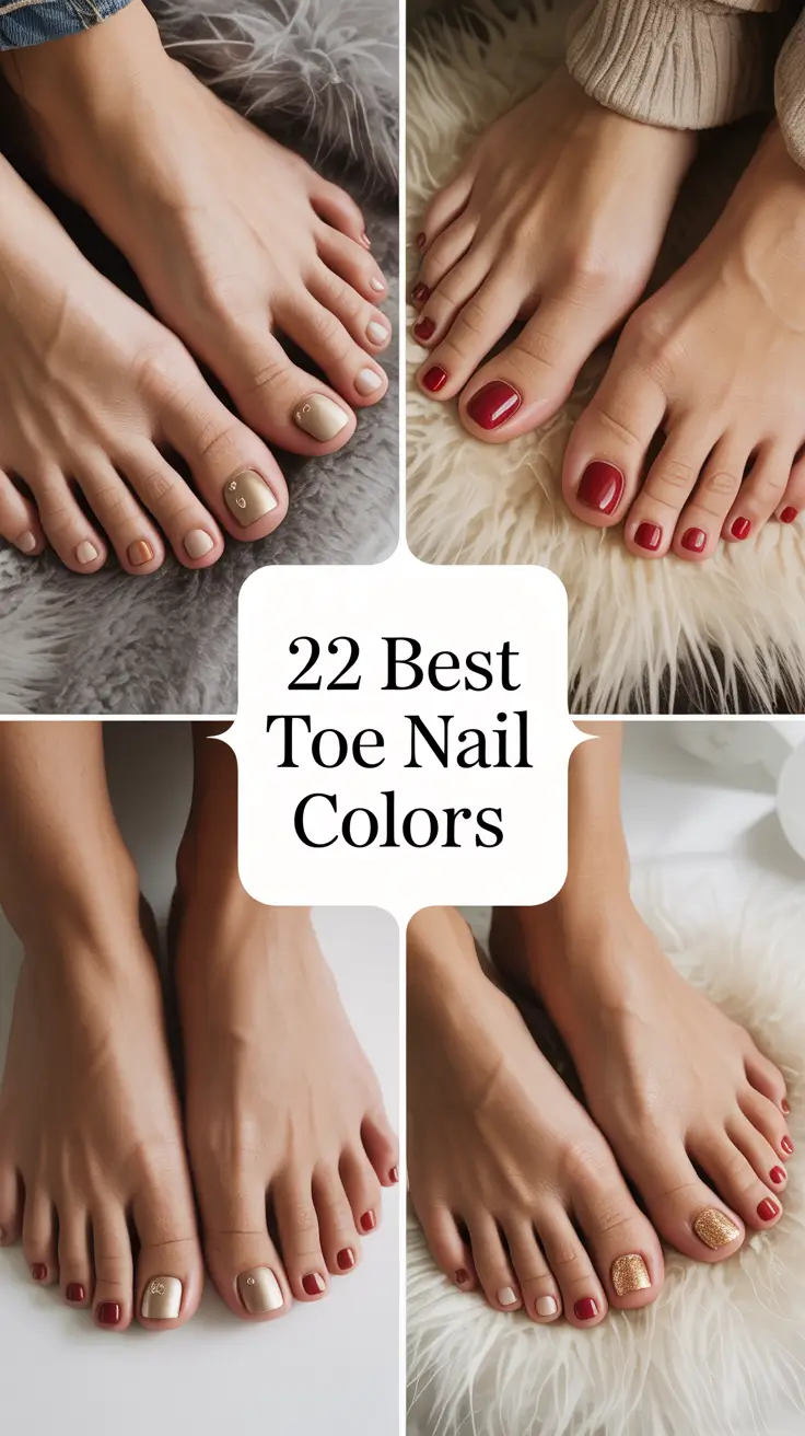 Best Toe Nail Colors 2026 – Pretty Trendy Ideas for Every Season