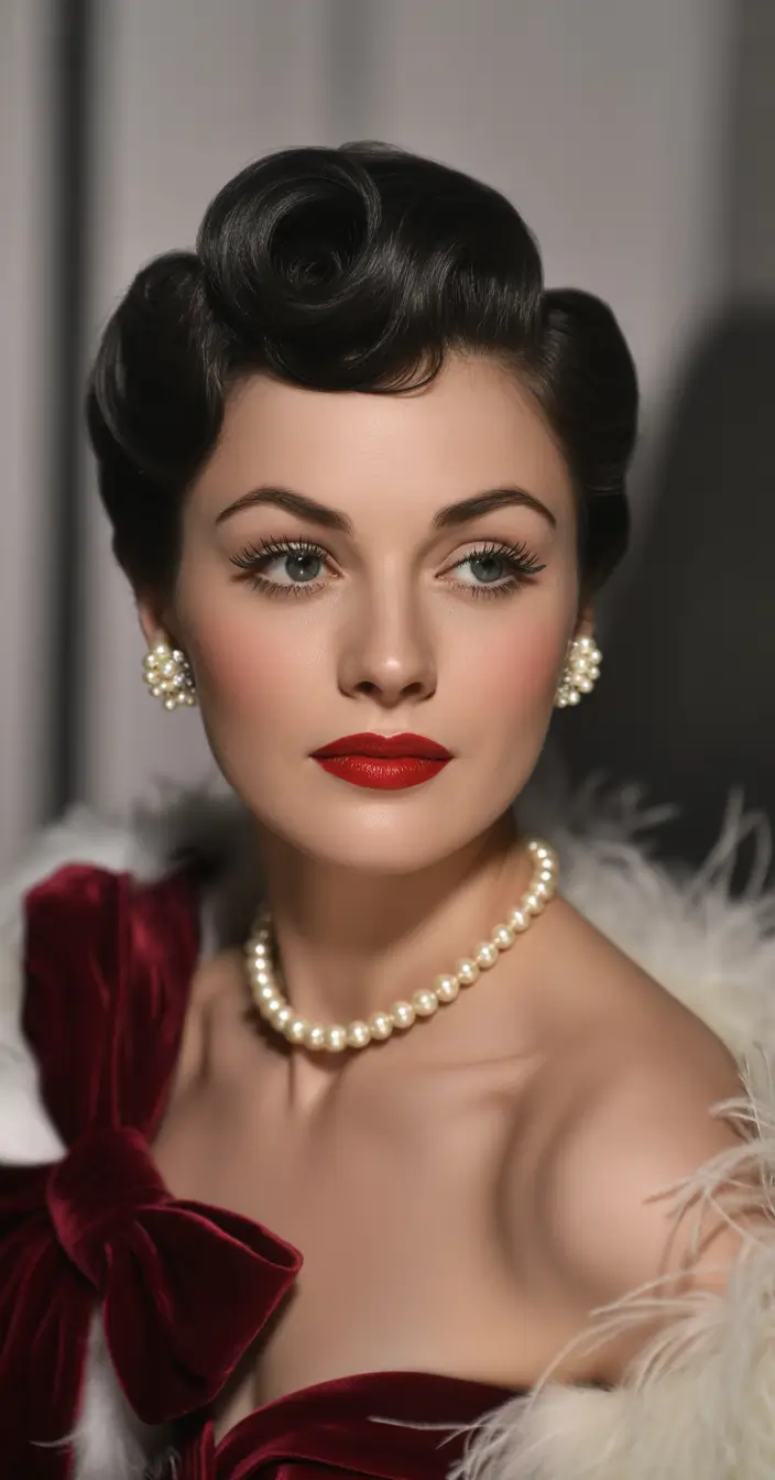 wedding hairstyles 2026 Retro Glam Pin Curls