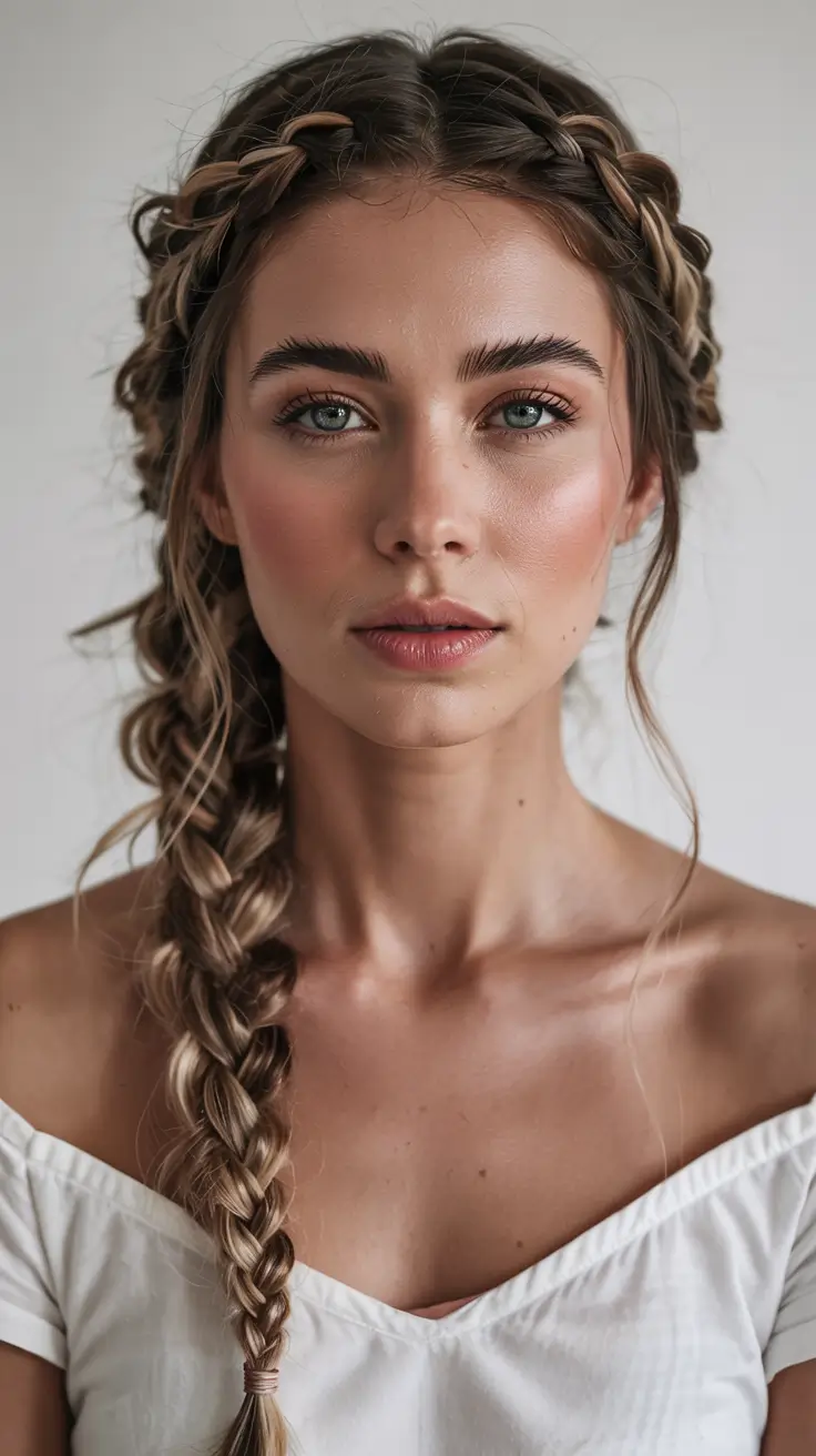 braids hairstyles Soft Side Braid Romance