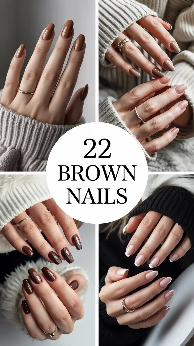 Brown Nails 2026 Designs Ideas That Are Trendy, Classy and Perfect for Every Season