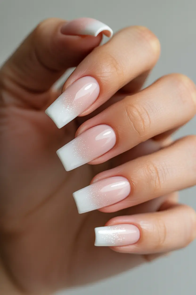 wedding-nails-2026-Soft-Gradient-Square-Glow-With-Micro-Sparkle-Dusting