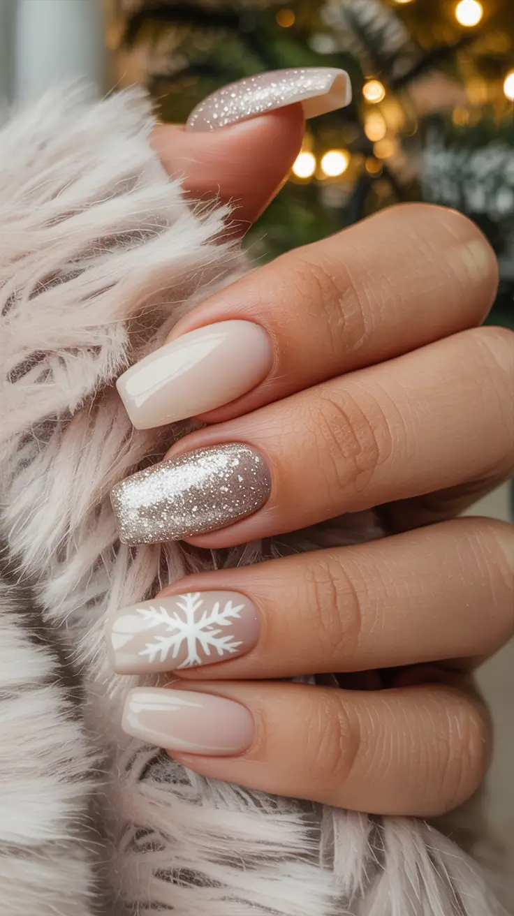 creative-coffin-nails-2026 Soft Winter Nude Glow