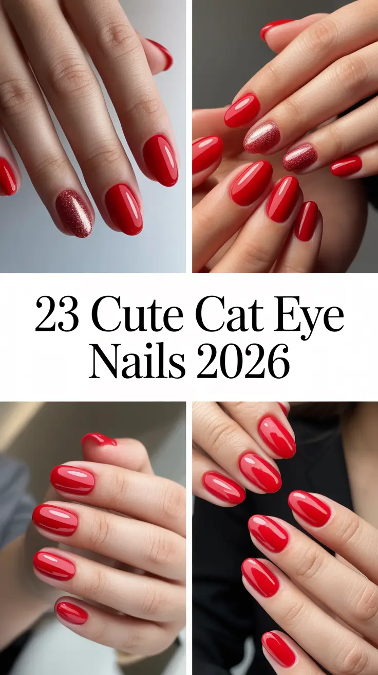 Cute Cat Eye Nails 2026 – Trendy Designs and Fresh Ideas for Every Season