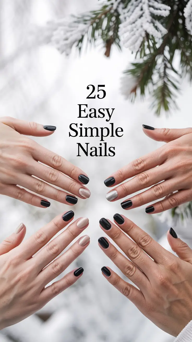 Easy Simple Nails 2026 – Inspo Trends, Cute Art Designs and Aesthetic Ideas for Every Style
