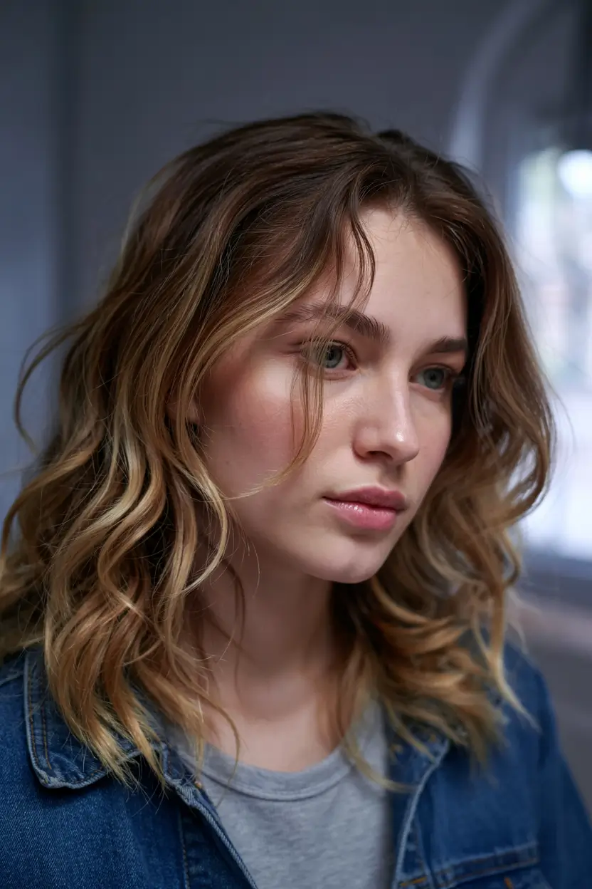 haircuts for wavy hair long Natural Long Butterfly Layers