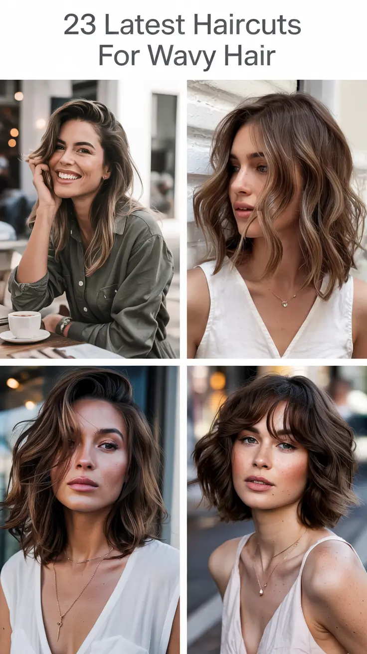 Latest Haircuts for Wavy Hair 2026 – Soft Layers, Natural Volume, and Effortless Style