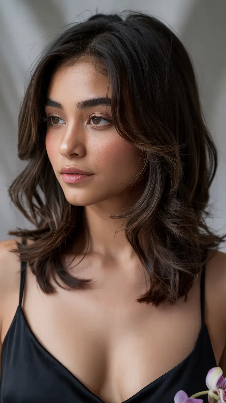 layered haircuts medium length Classic Mid Length Layers