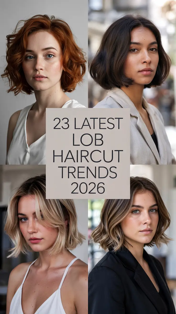 Latest Lob Haircut Trends 2026 – Fresh, Layered, and Effortlessly Chic Looks