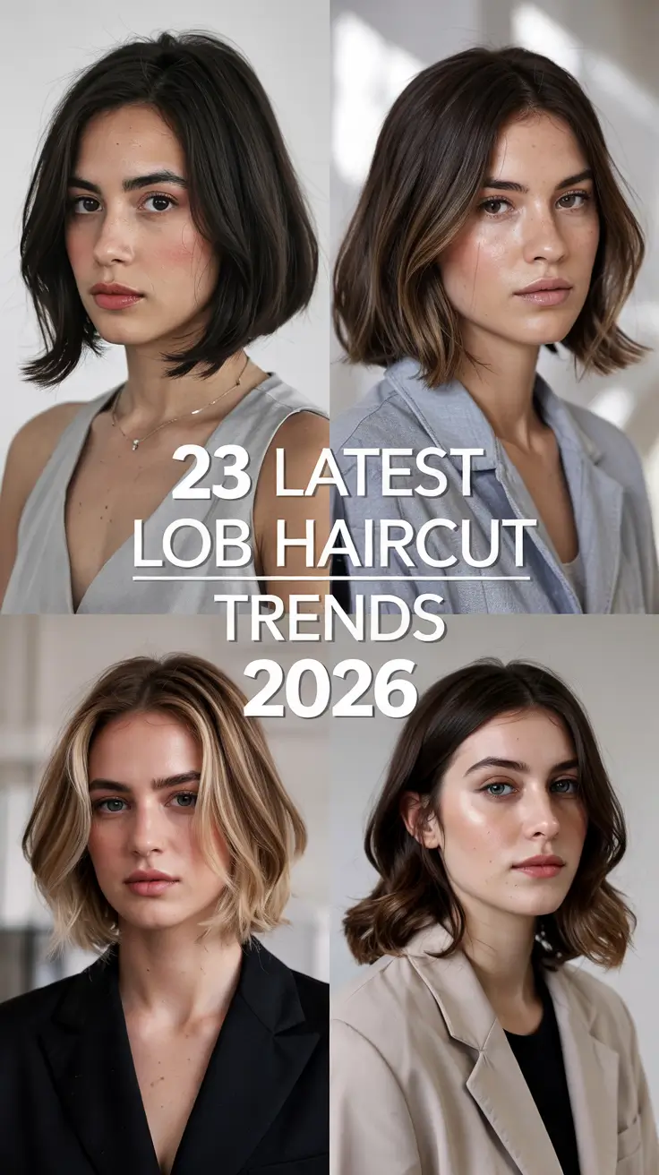 Latest Lob Haircut Trends 2026 – Fresh, Layered, and Effortlessly Chic Looks