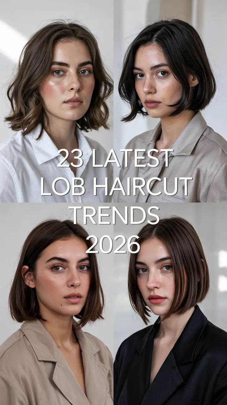 Latest Lob Haircut Trends 2026 – Fresh, Layered, and Effortlessly Chic Looks