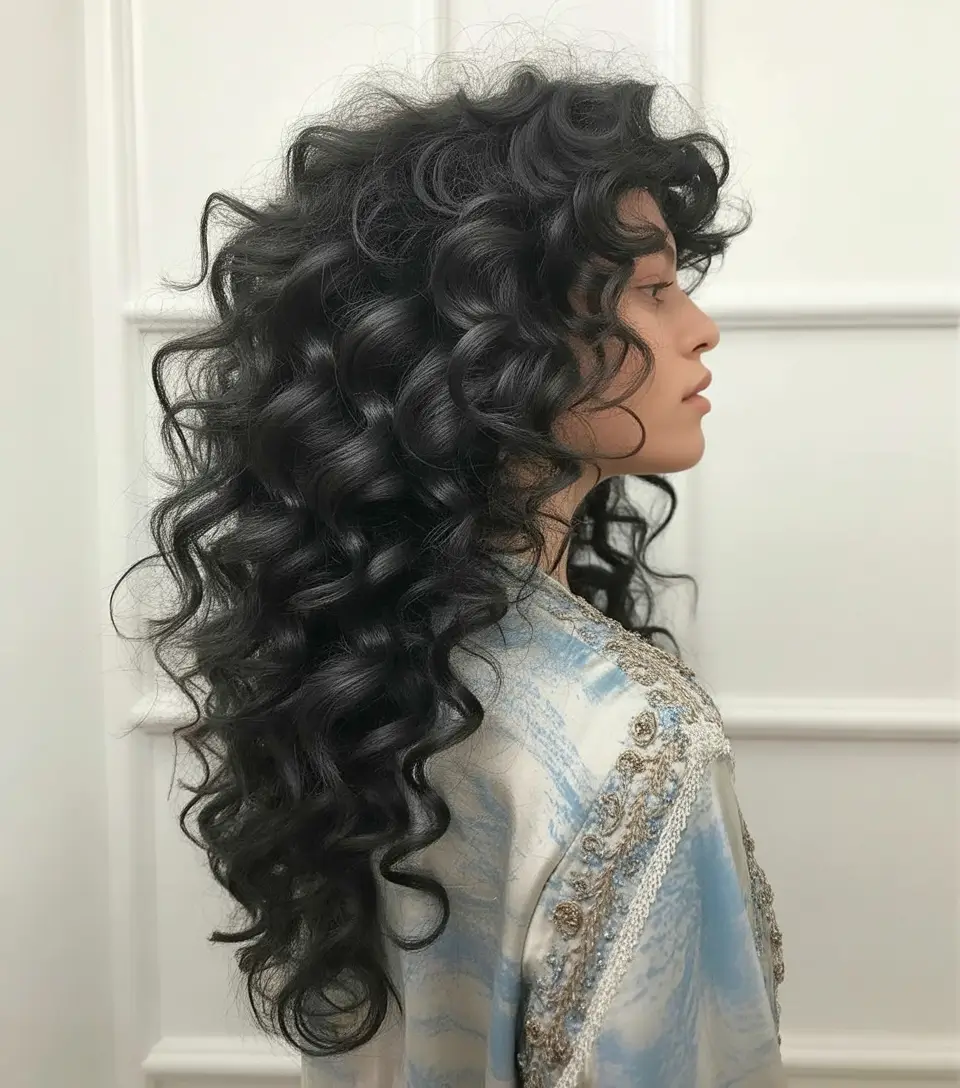 Modern wavy hairstyles 2026 Voluminous Defined Waves with Natural Texture