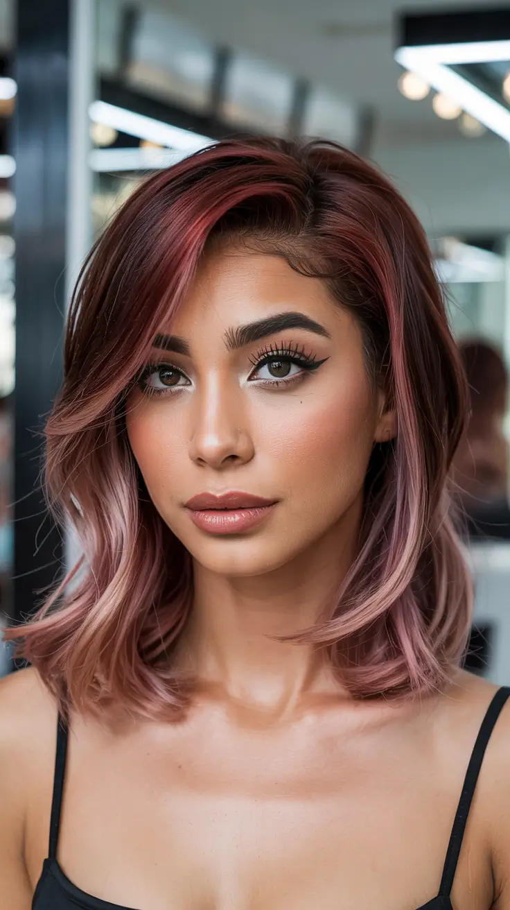 cute hairstyles Rosewood Ombre Shine