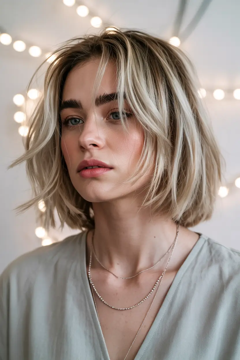 cute hairstyles Blonde Shag Revival