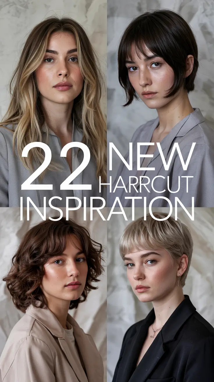 New Haircut Inspiration 2026 – Trendy Layers, Waves, and Styles for Every Face Shape