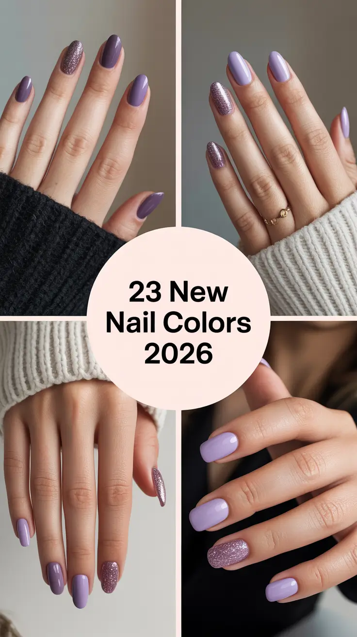 New Nail Colors 2026 for Winter Inspiration and Trendy Seasonal Ideas