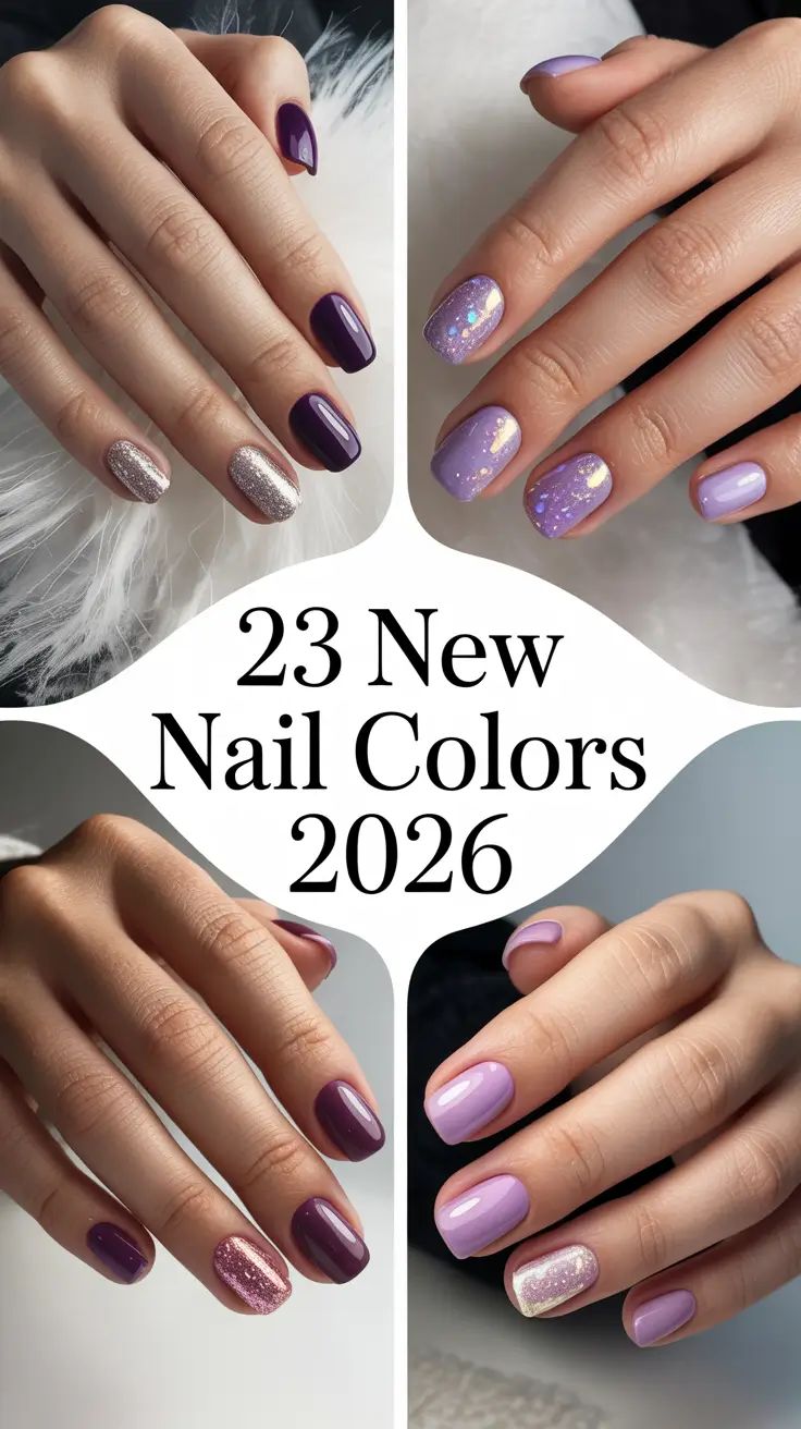 New Nail Colors 2026 for Winter Inspiration and Trendy Seasonal Ideas