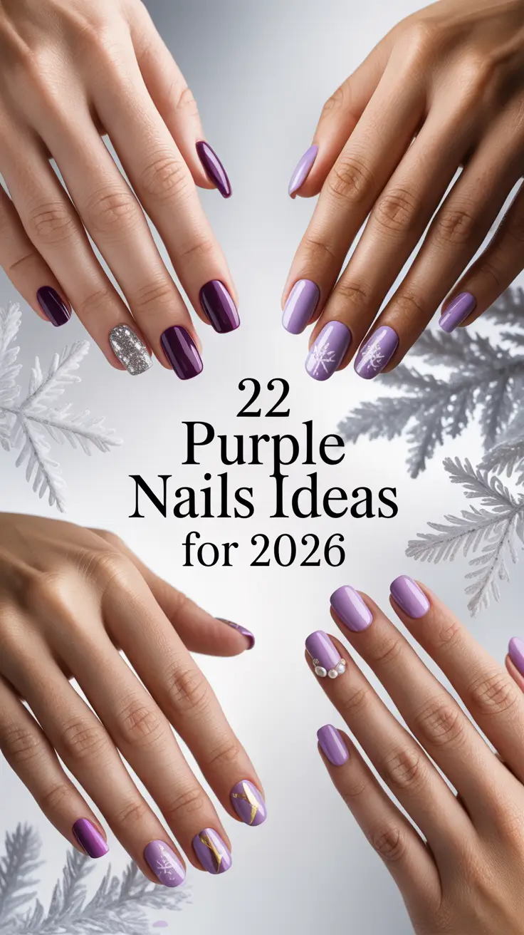 Purple Nails Ideas for 2026 – Trendy Designs and Fresh Inspiration