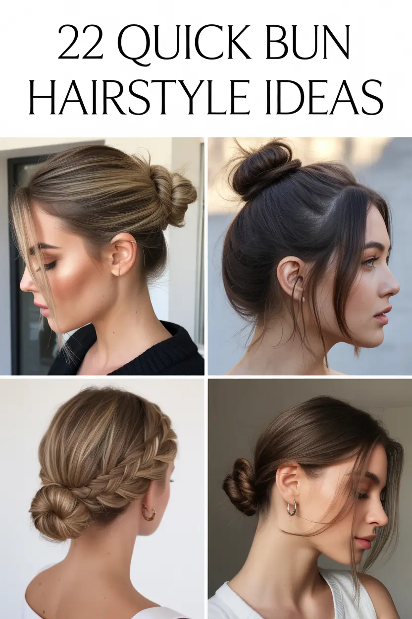 Quick Bun Hairstyle Ideas 2026 for Effortless and Chic Looks
