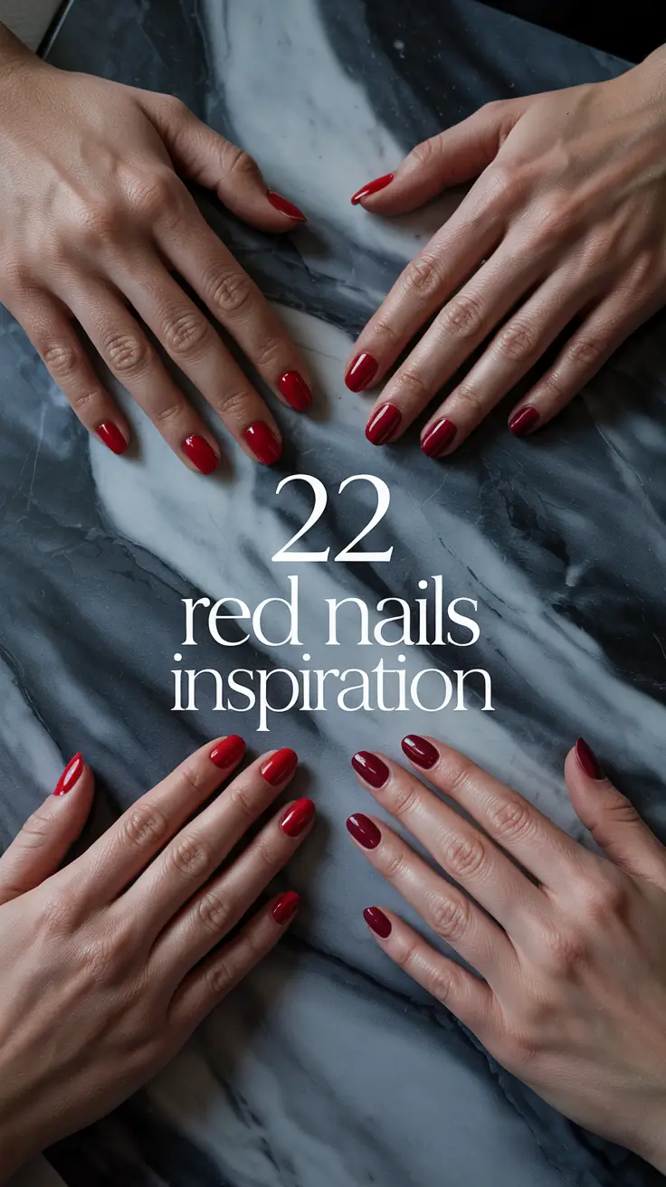 Red Nails Inspiration 2026 – Fresh Designs and Modern Cherry Ideas for the New Year