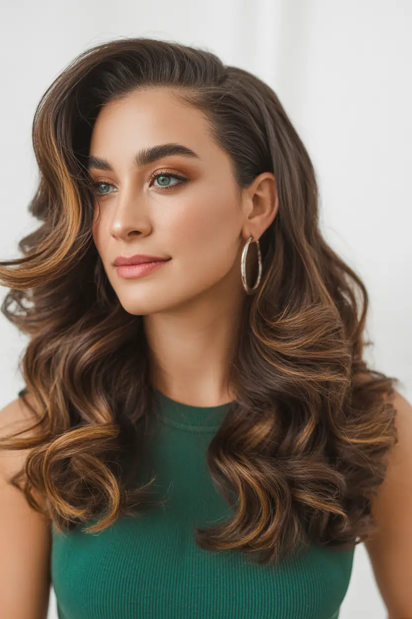 side part hairstyles Soft Volume Luxe Waves