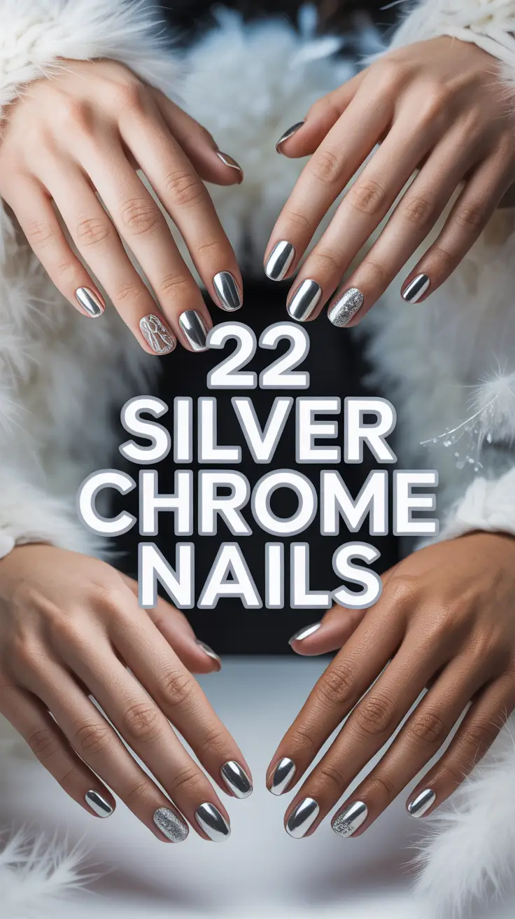 Silver Chrome Nails 2026 — Fresh Metallic Designs and Winter-Ready Chrome Ideas