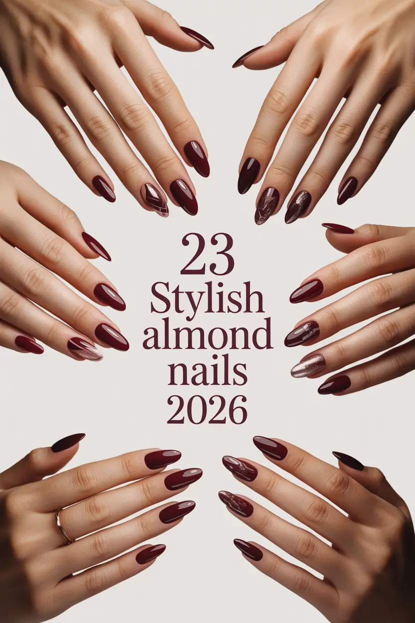 Stylish Almond Nails 2026 – Fresh Trends and Inspiring Almond Nails Ideas for the New Season