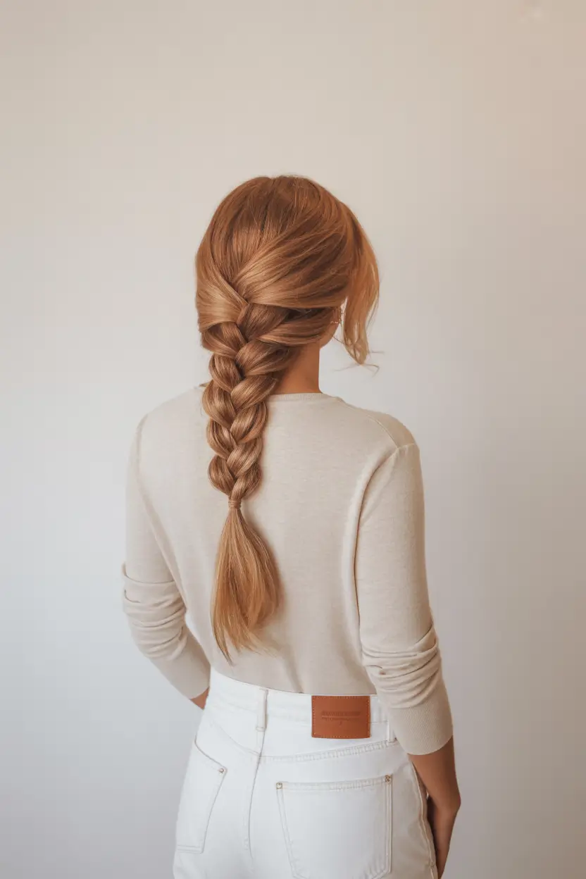 easy hairstyles Classic Loose Braid