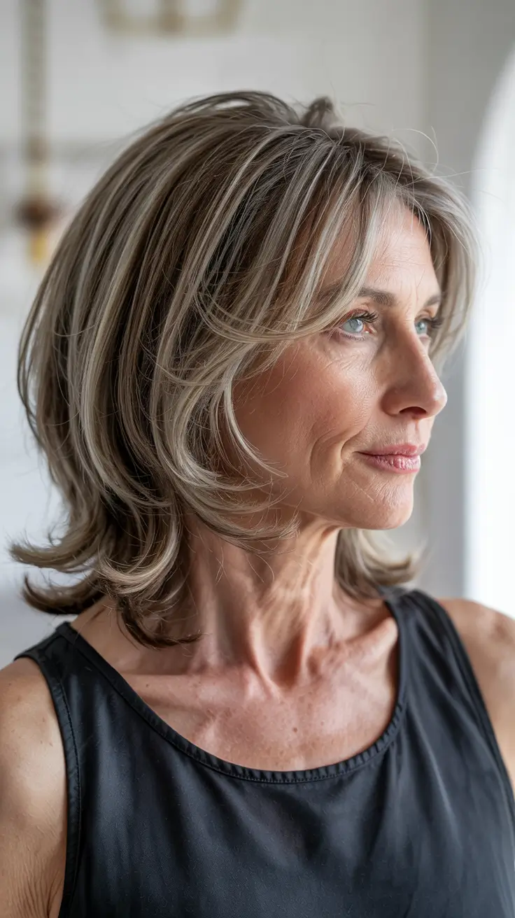 haircuts-for-women-over-60-fine-hair-layered-flicked-ends