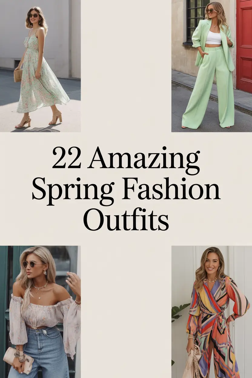 Amazing Spring Fashion Outfits 2026: Fresh Inspo for Every Style