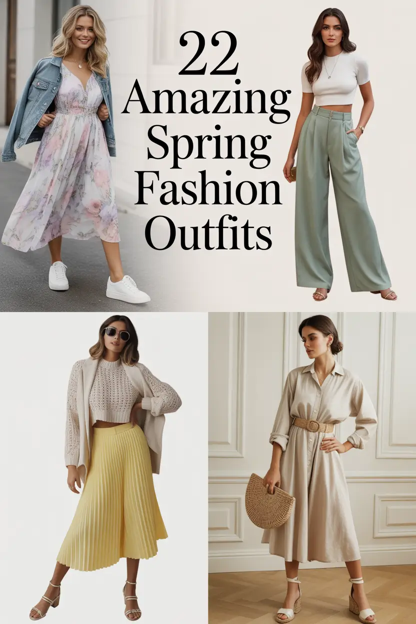 Amazing Spring Fashion Outfits 2026: Fresh Inspo for Every Style