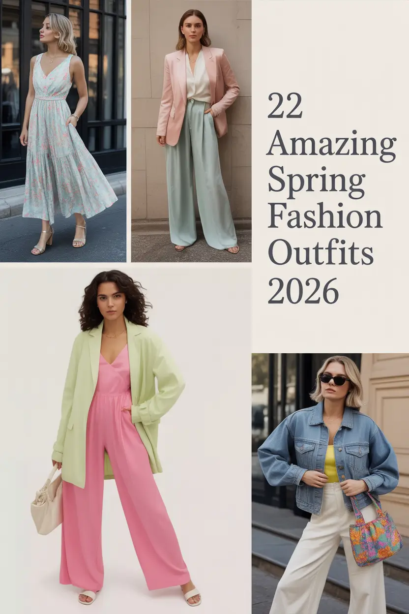 Amazing Spring Fashion Outfits 2026: Fresh Inspo for Every Style