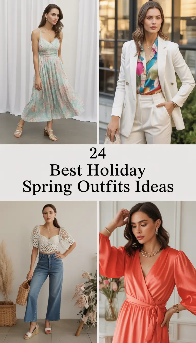 Best Holiday Spring Outfits 2026 Ideas: Fresh, Casual & Chic Inspiration for Every Trip