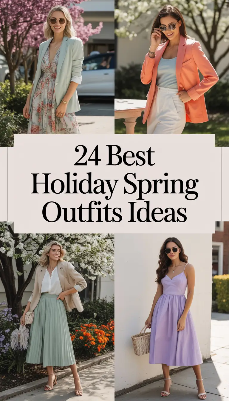 Best Holiday Spring Outfits 2026 Ideas: Fresh, Casual & Chic Inspiration for Every Trip