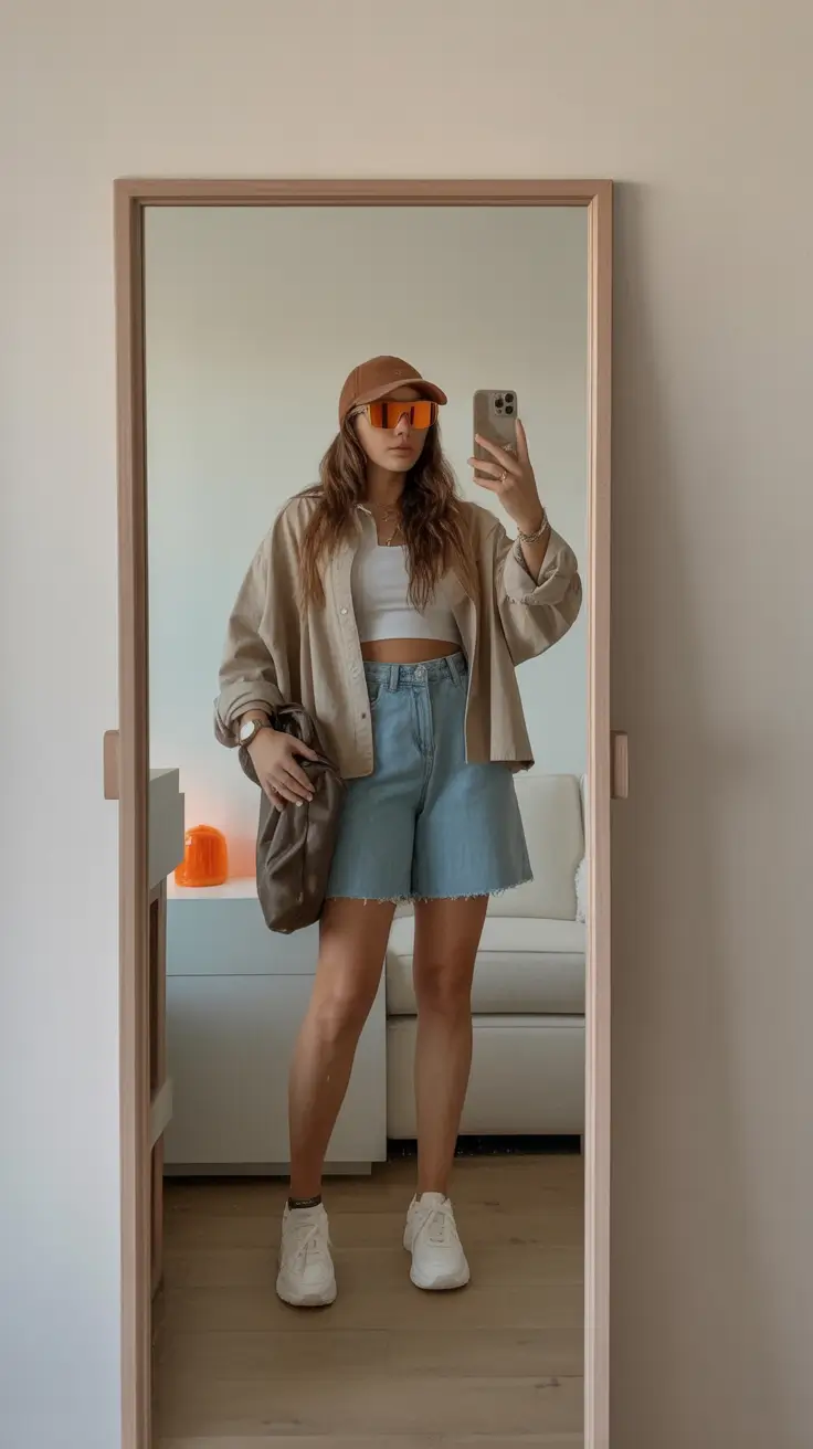 comfy casual spring outfits 2026 Earthy tones meeting modern minimalism