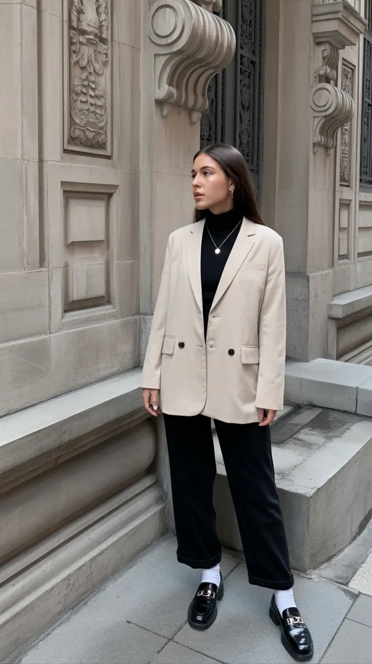 comfy spring outfits for relaxation 2026 Soft Blazer Charm for Effortless Modern Days