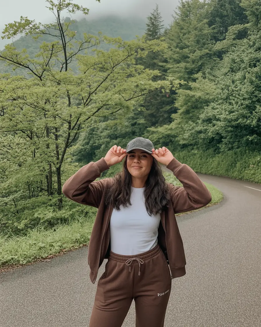 cute camping spring outfits 2026 Misty Roadside Lounge Set