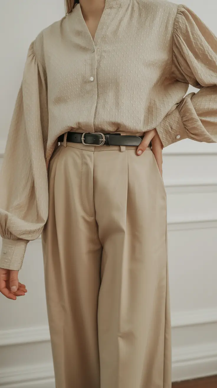 effortless spring looks 2026 Textured Neutrals With a Refined Silhouette