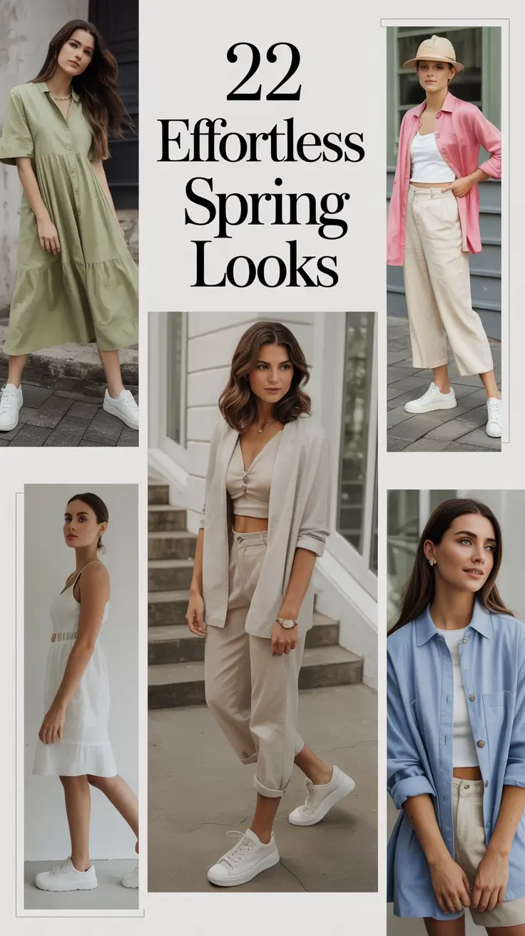 Effortless Spring Looks 2026: Fresh, Classy & Casual Ideas for Women of Every Style