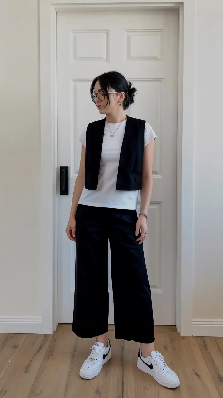 essential airport spring outfits 2026 Minimalist Monochrome With a Modern Twist