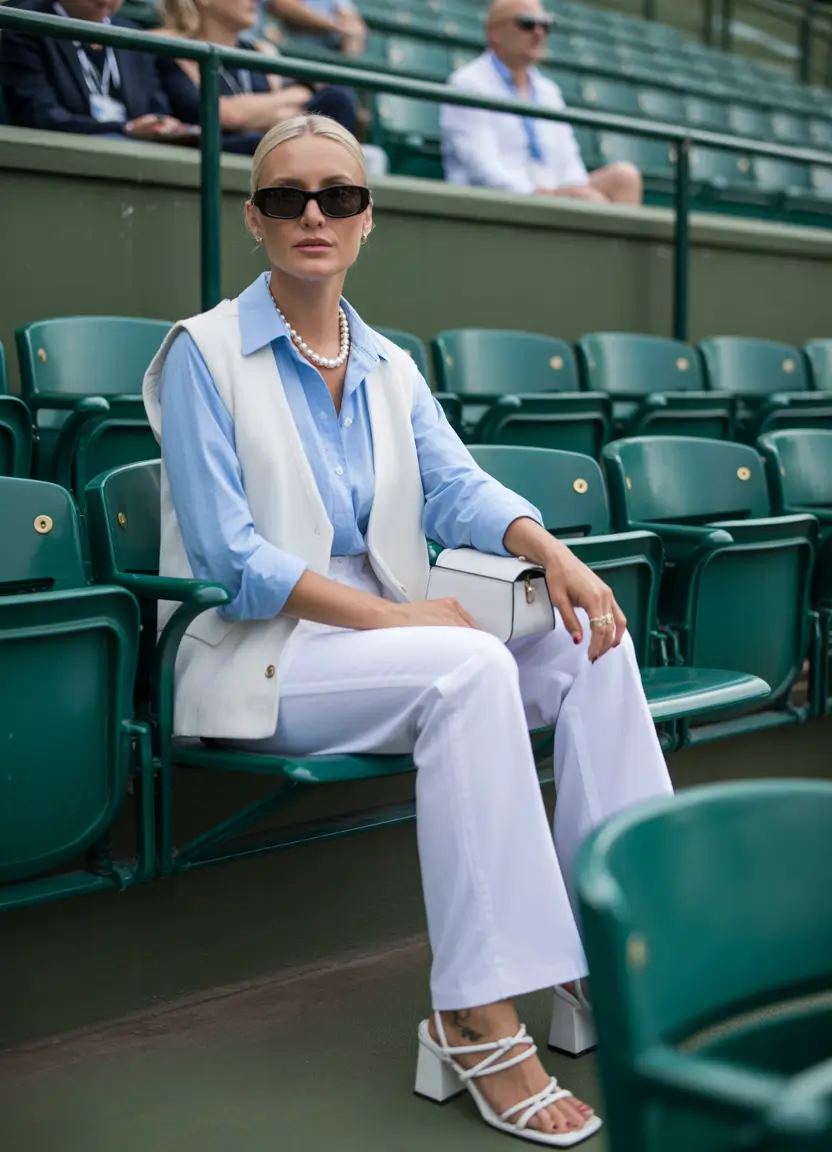 essential old money spring outfits 2026 Sporty Elegance with Tennis Club Inspiration