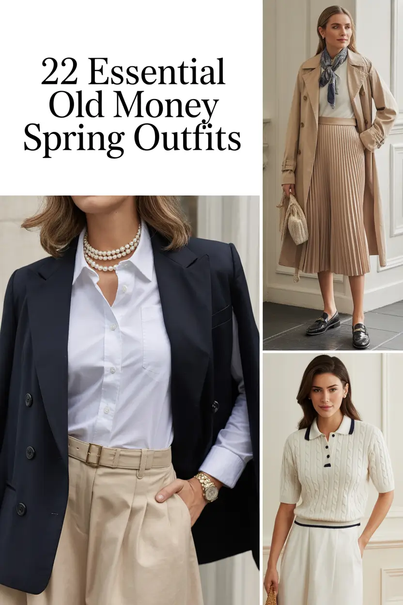 Essential Old Money Spring Outfits 2026: Timeless Looks for Effortless Elegance